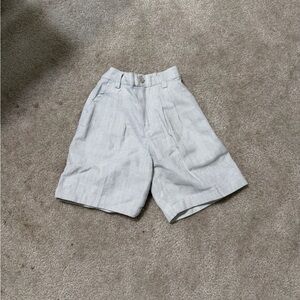 Jacadi Heather Gray Knit Elastic Waist Shorts